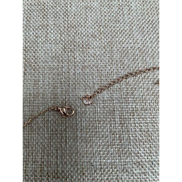 Swarovski Sparkling Dance Necklace Red Crystal Gold Chain Una Gift Idea - Picture 5 of 7